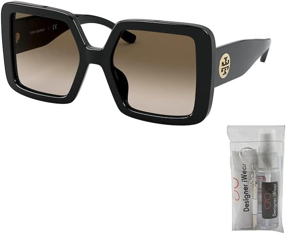 TY7154U Square Sunglasses for Women + BUNDLE with Designer Iwear Eyewear Care Kit